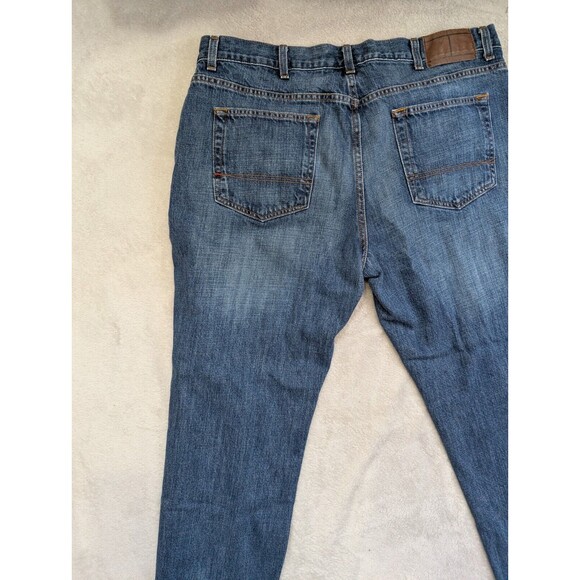Tommy Hilfiger Mens Classic 38 x 30 Blue Jeans Straight Designer - Picture 11 of 13